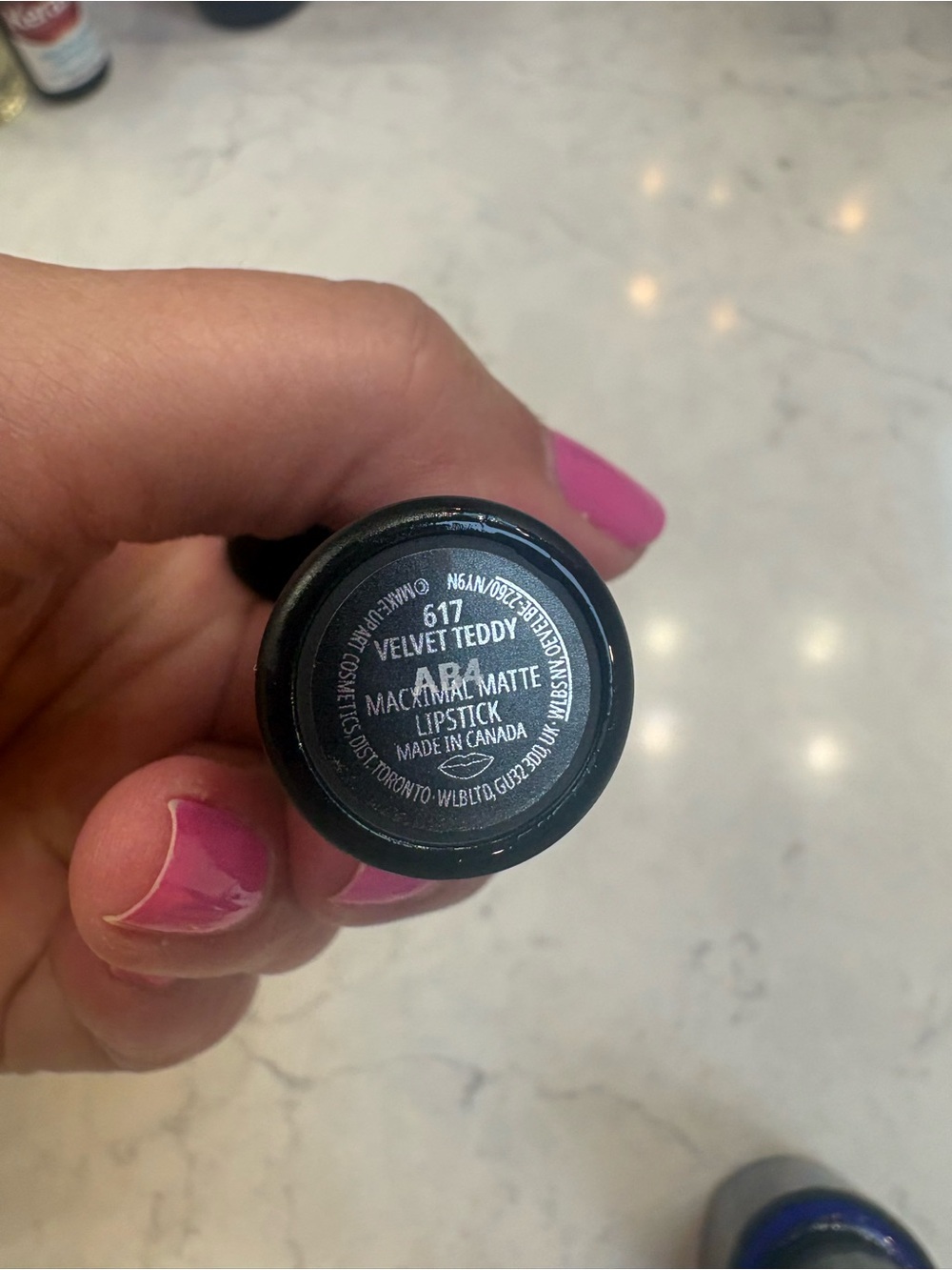 MAC Cosmetics Velvet Teddy #617 matt lipstick- New - Picture 3 of 8